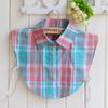 New Arrival Fake Collar Classic Plaid Check Detachable Shirt Collars Anchor Dot Spot Grid Print Collar Adult Unisex Neck YG231
