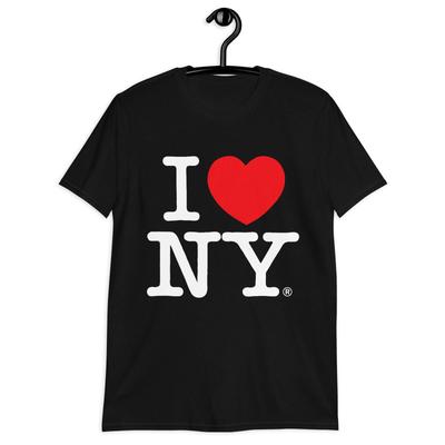 Футболка с классическим логотипом I LOVE NY