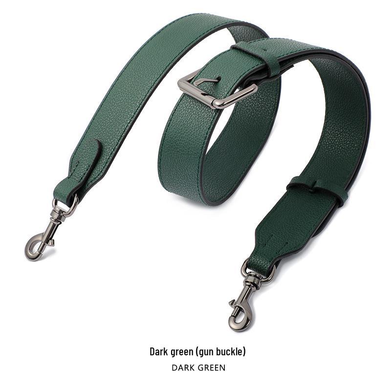 Универсальный широкий плечевой ремень из коровьей кожи с зернистой текстурой личи для сумки Dionysus (модель: MHS-A-9)