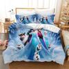 Мультяшная анимация цифровая печать кровать комплект из трех предметов домашний текстиль простыня, поддержка самовывоза