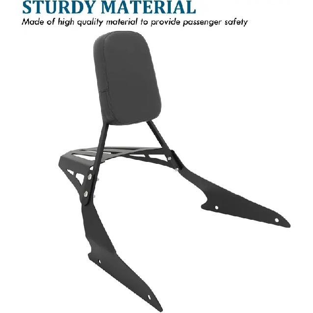 Passenger Backrest Sissy Bar With Luggage Rack Backrest Pad Fit For 2006-2014 SUZUKI BOULEVARD M109R 2007-2009 M109RZ L 2008-09