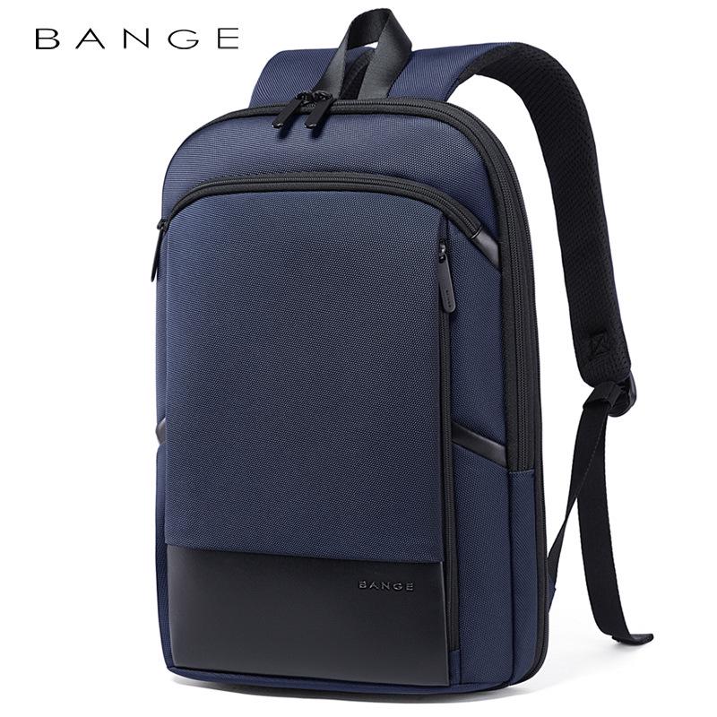 BANGE Ultrathin Expandable Waterproof Backpack for Men - Large Capacity Business & Multifunctional Laptop Bag