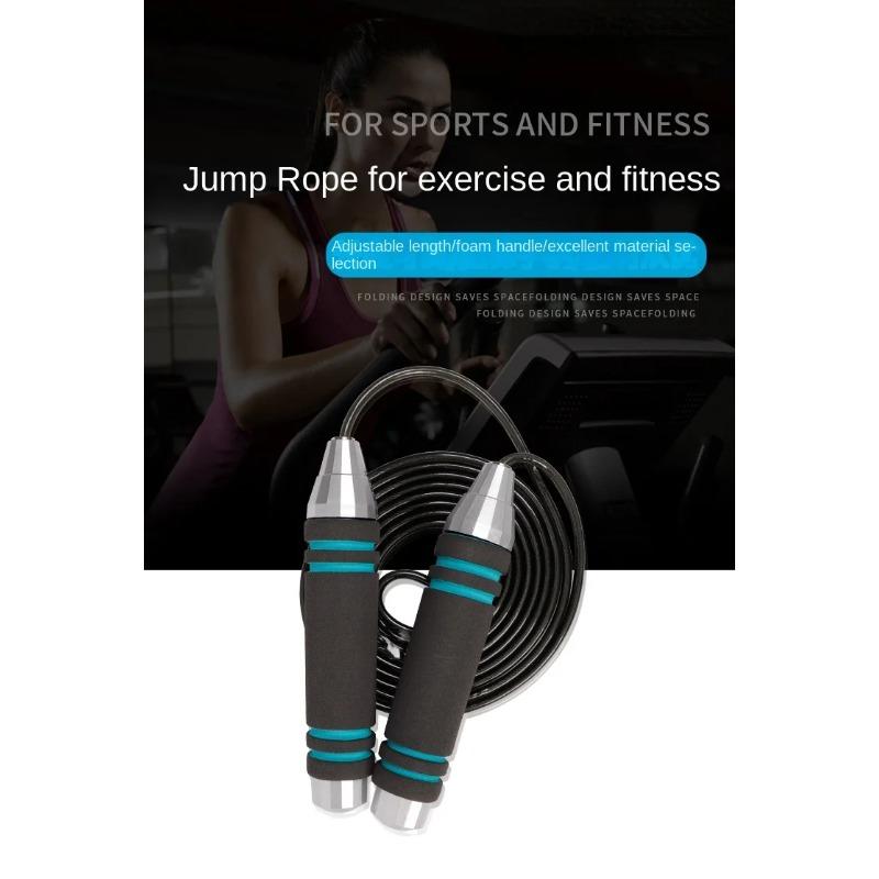 3 м быстрая скакалка с двойным подшипником, скакалка для фитнеса, домашних упражнений для похудения, упражнений на свежем воздухе, аэробных упражнений