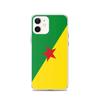Coque Pour iPhone - PIXELFORMA - iPhone 12 - Drapeau De La Guyane - Silicone Souple - Design Léger