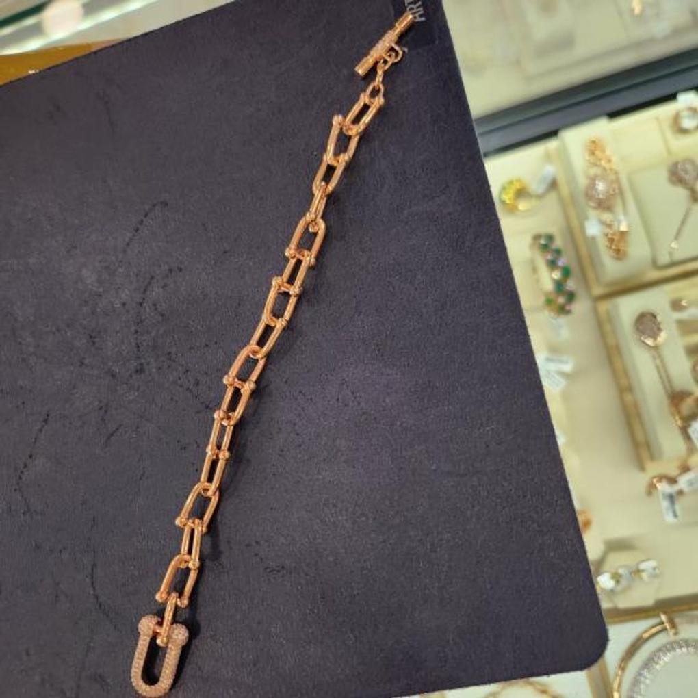 Atria Chain Cubic Celebrity Worn Bracelet JTOBAFR0045PKF