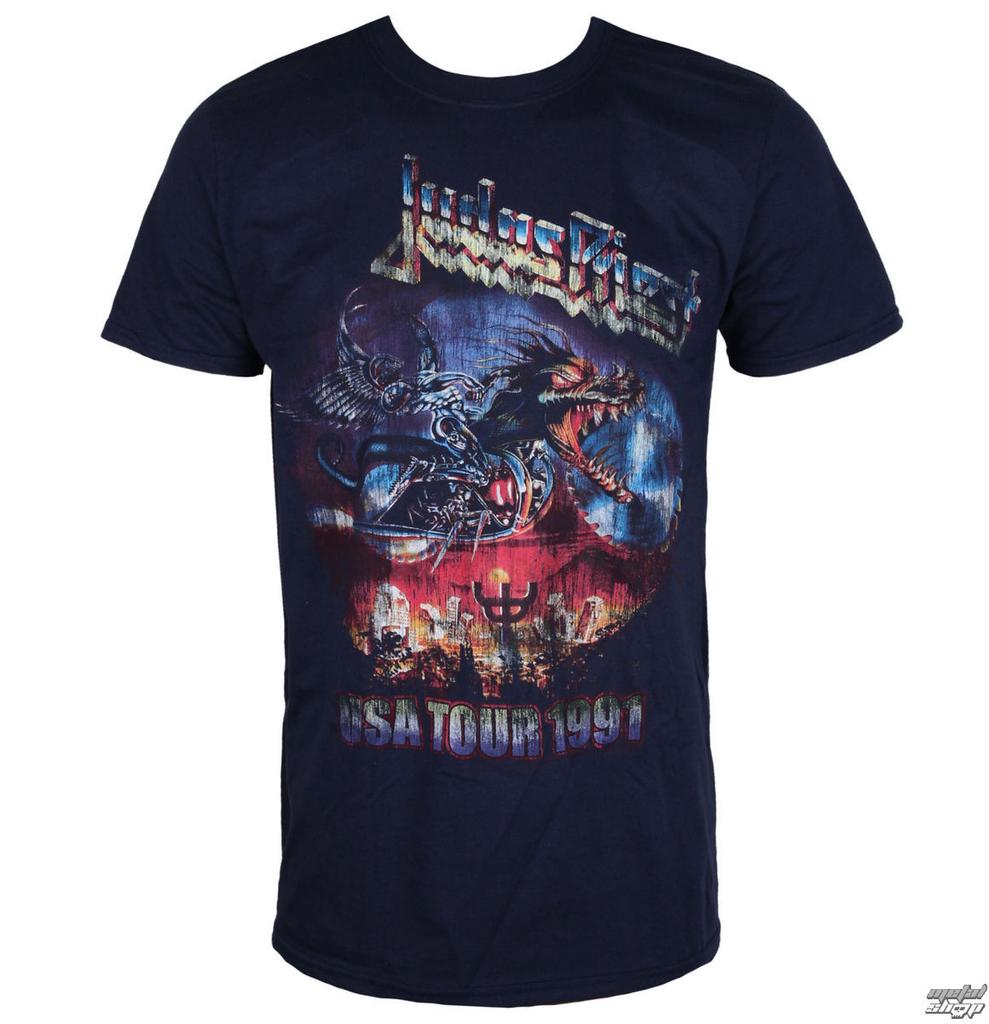 Judas Priest Band Graphic Cotton Tshirt Unisex Summer Short Sleeve Fashion Brand Tee Luxury Casual Vintage Retro Top