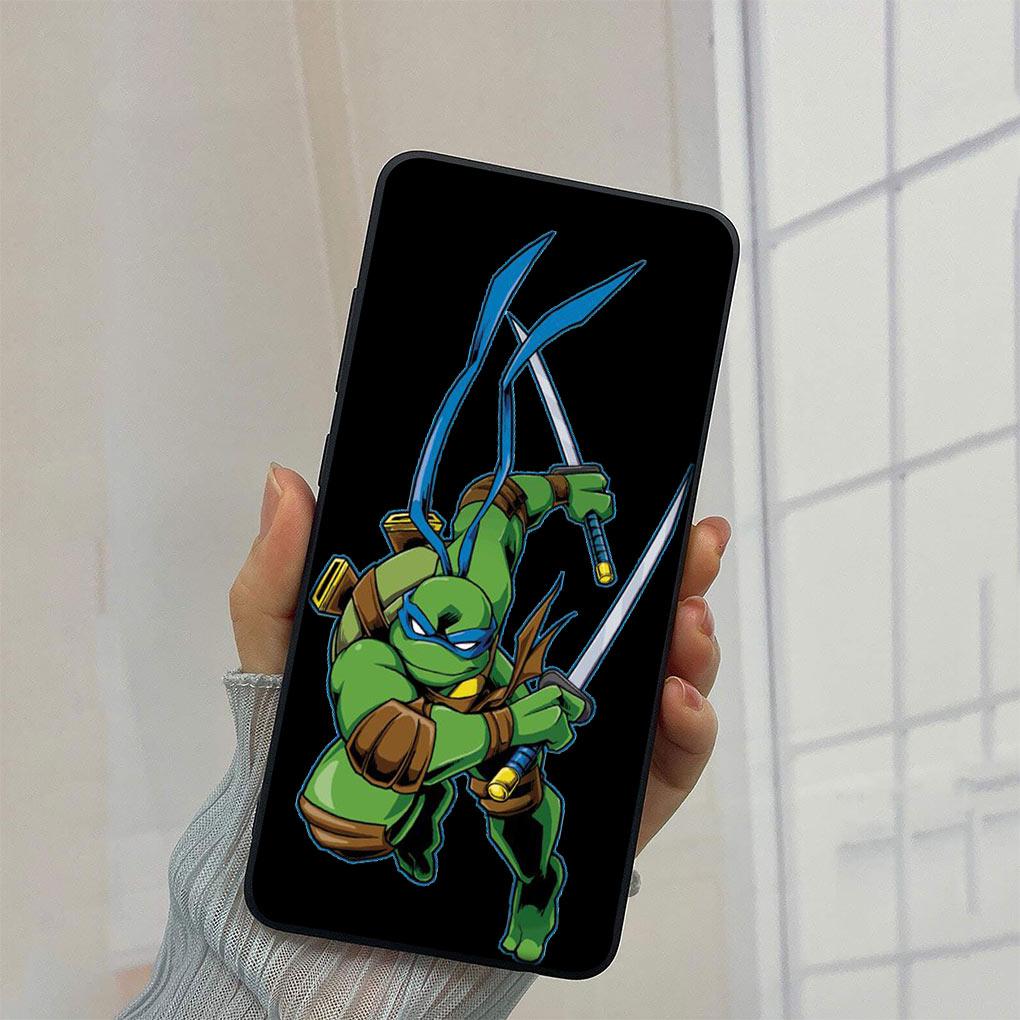 Cartoon n-Ninjas Wallpaper T-Turtles for Samsung Galaxy A06 A16 A13 A71 A21S A22 A73 A42 A03 A02 A11 A70 A72 A7 Cover Case