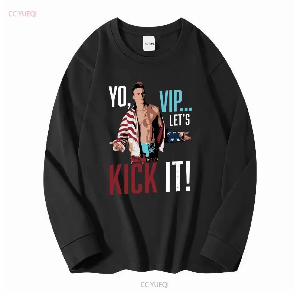 Vanilla Ice 90's Hip Hop Rapper Yo VIP Let's Kick It Men's T Shirt Concert Merch Long or Short Sleeves Vintage Washed Graphic