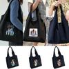 Canvas Bag Women‘s Shopping Bags Commuter Shopper Vest Bag Mom Series Grocery Eco Handbags Student Tote Bag Bags for Women