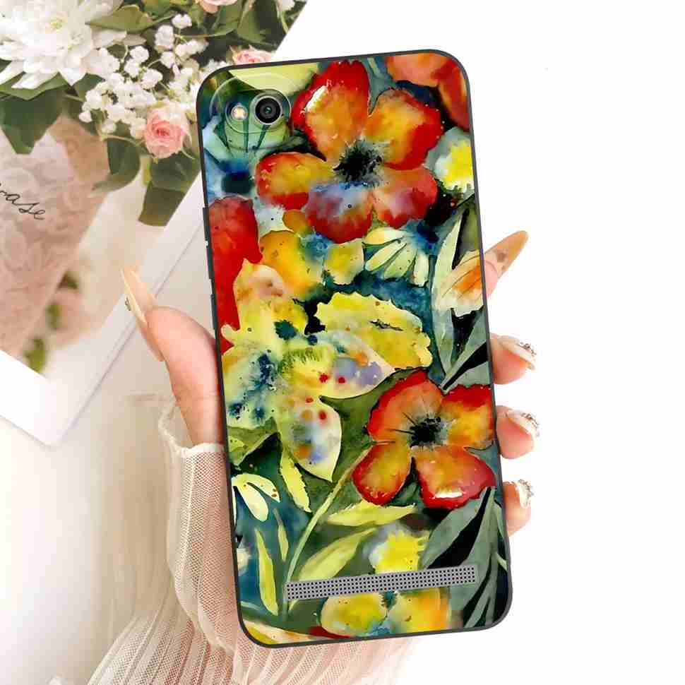 For Xiaomi Redmi 5A Case Cute Cartoon Cat Soft Silicone Back Cover For Redmi 5A MCG3B MCI3B Phone Cases Bumper