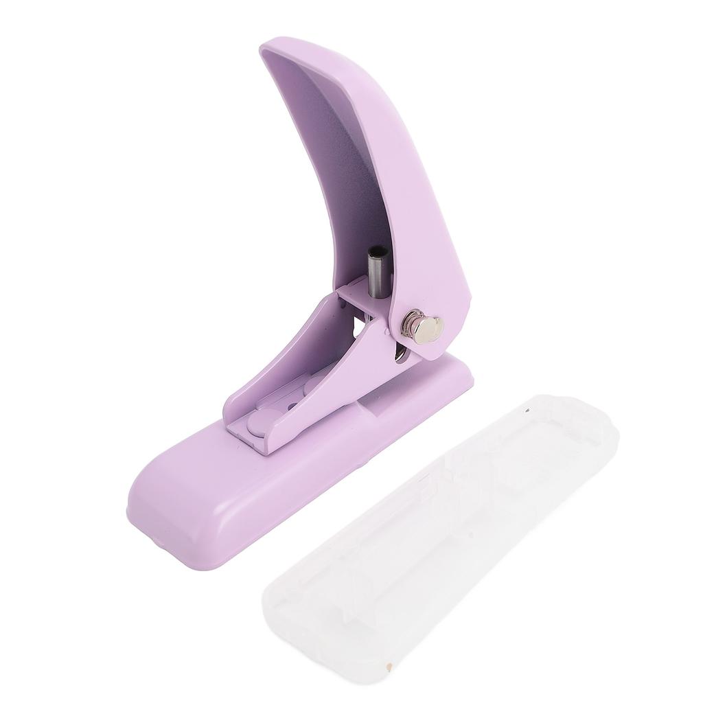 5,5 мм дырокол с одним отверстием, круглый дырокол для бумаги, кожаный пластиковый чехол для открытки с отрывными листами