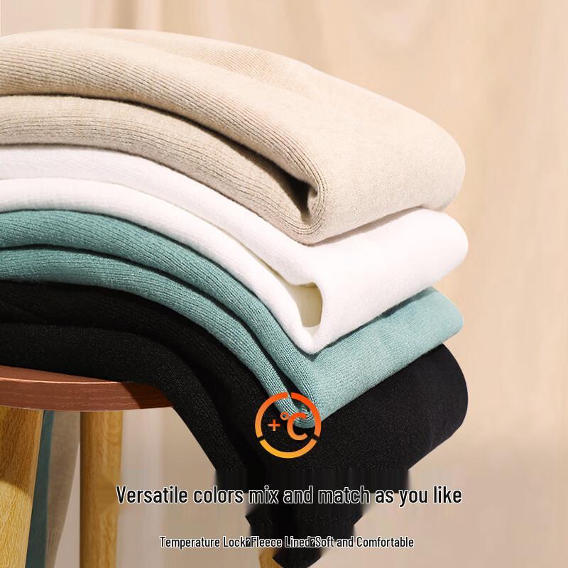 Jeanswest Men's Thickened Velvet Lined Sweater