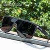 Fashion Polarized Sunglasses For Men Square Oversized Anti Glare Driver Mirror Sun Glasses Women UV400 Goggles Male