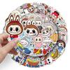 50 Rab Graffiti Stickers Personalized Cartoons Cute Tide Play Decorative Mobile Phone Case Water Cup Stickers