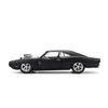 JADATOYS 1:24 Fast & Furious Dom's 1970 Dodge Charger R/T (Matt Black)