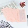 5pcs A6/A7 Binder Folders Inner Page 6 Hole Loose Leaf Inside Paper  Star Chasing Supplies