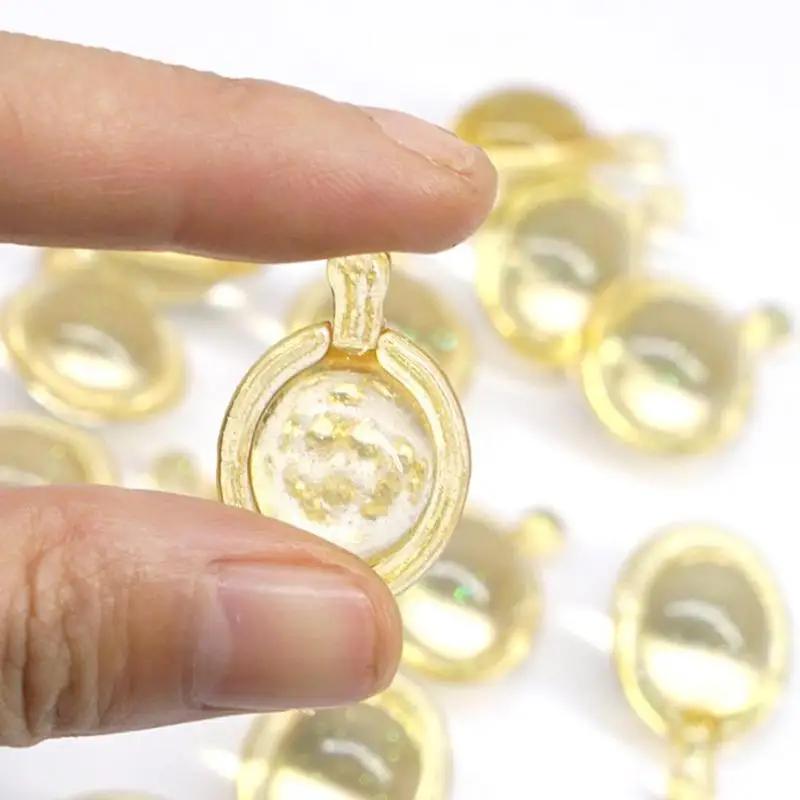 Капсулы с витаминами для волос Pro Keratin Complex Oil Smooth Silky Hair Serum Марокканское масло против выпадения волос Восстановление поврежденных