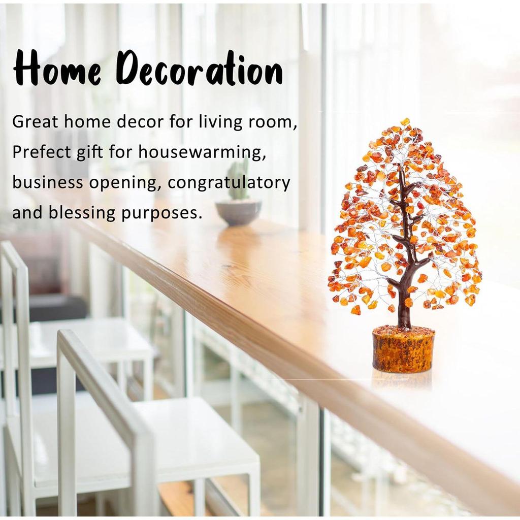 Хрустальное дерево удачи, украшение для домашнего декора, драгоценные камни, бонсай, денежное дерево удачи, украшение, подарочный предмет