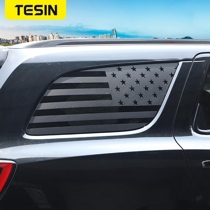 TESIN украшения на задние окна, наклейки, отделка для Dodge Durango 2011 2012 2013 2014 2015 2016 2017 + экстерьер автомобиля
