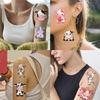 Новые красочные тату-наклейки с коровами, водостойкие, для вечеринок, подарок, смешные забавные наклейки для лица