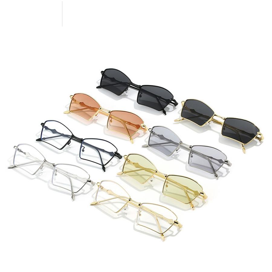 Модные солнцезащитные очки Металлические солнцезащитные очки