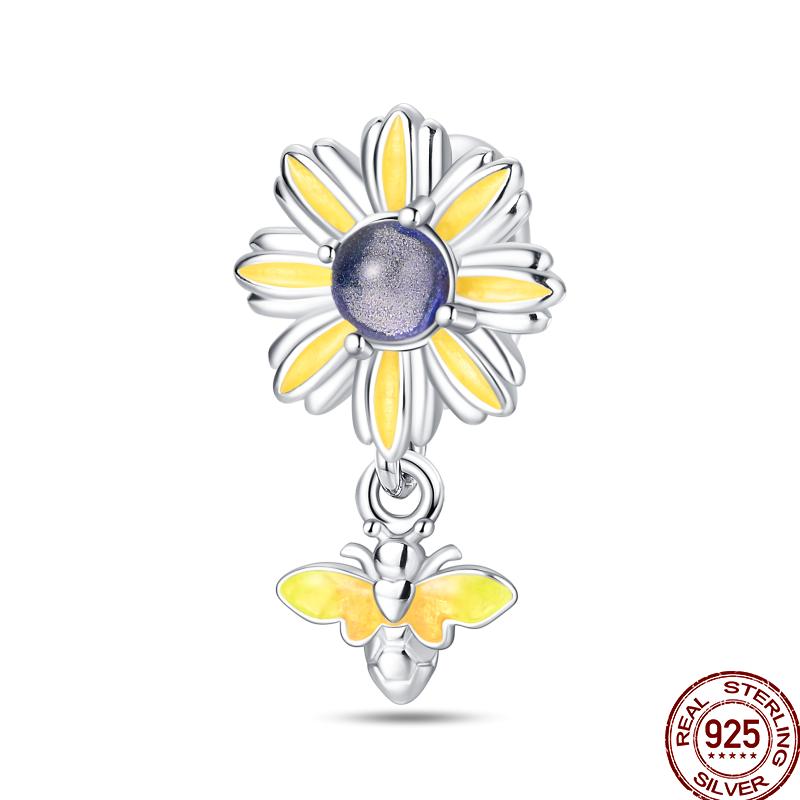 Медные пружинные бусины-подвески серии «Насекомые-бабочки», подарок, подходят для оригинального браслета 3 мм, сделай сам, на день рождения