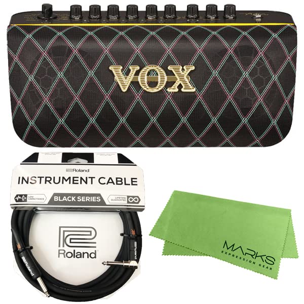 VOX Guitar Amplifier ADIO AIR GT Roland Cable Marks Original Cross Set - + +
