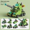 Military & Emergency Vehicles Building Blocks - Compatible with Lego, Educational & Transformable for Kids.
