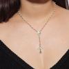 Rosary Coin Pendant Cross Chokers Collares Clavicle Chain Jewelry Necklaces Fashion Accessories