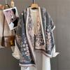 Luxury Brand Autumn Cashmere Pashmina Shawl Lady Wrap Warm Winter Scarves Design Print Female Foulard Stoles Scarf