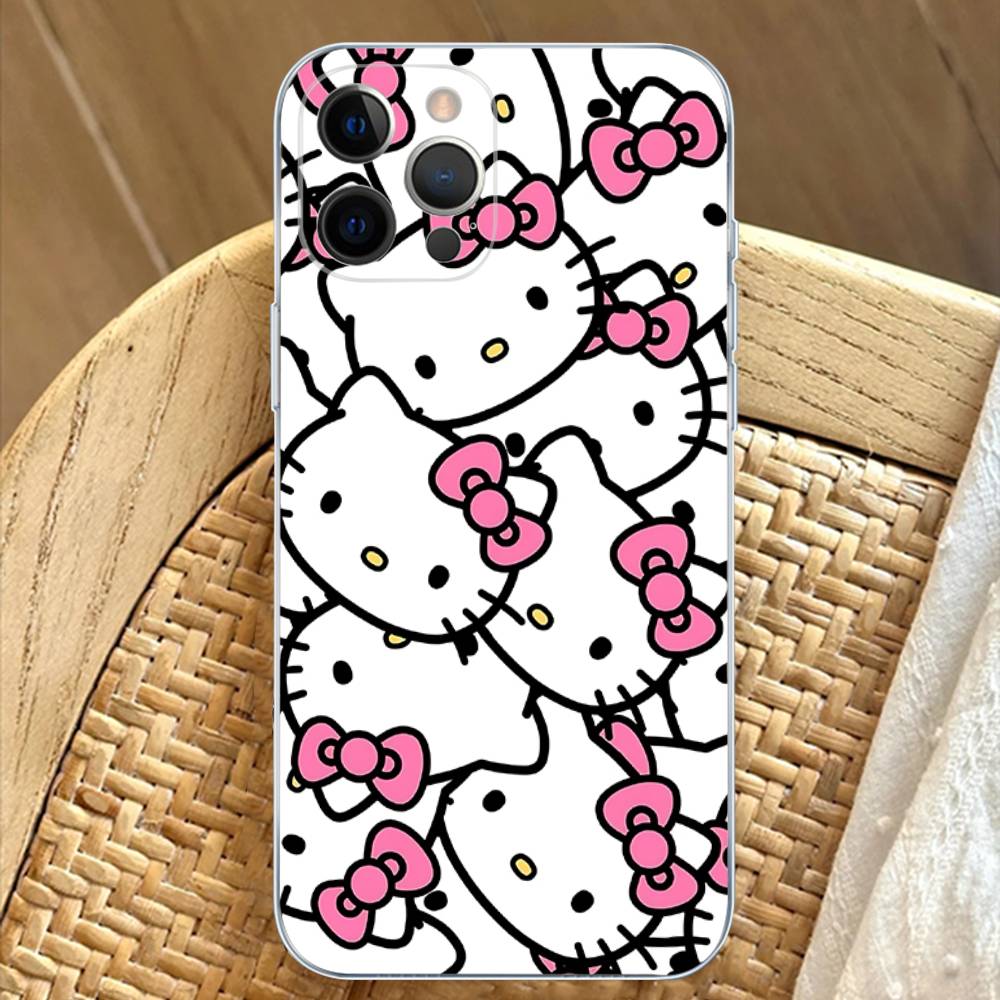 Милый чехол для телефона H-Hello-Cat-Kittyes для iPhone 17 16 14 11 12 13 15 Pro Max 14 Plus 17 Air