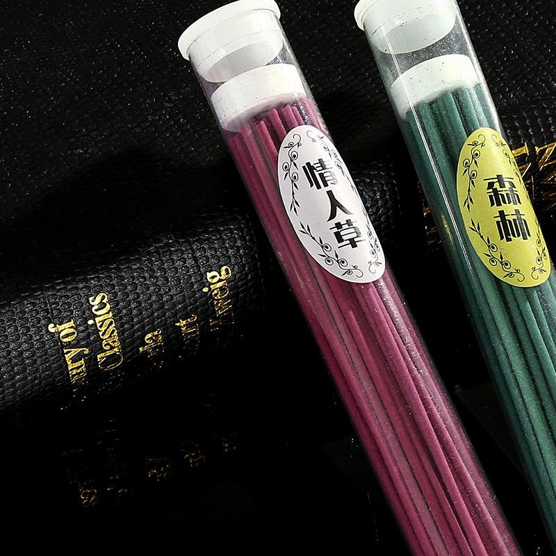 50 палочек в коробке Натуральные ароматические специи для помещений Сандаловое дерево Чистый воздух Курильницы для благовоний Ароматерапия Ароматные специи Свежий воздух