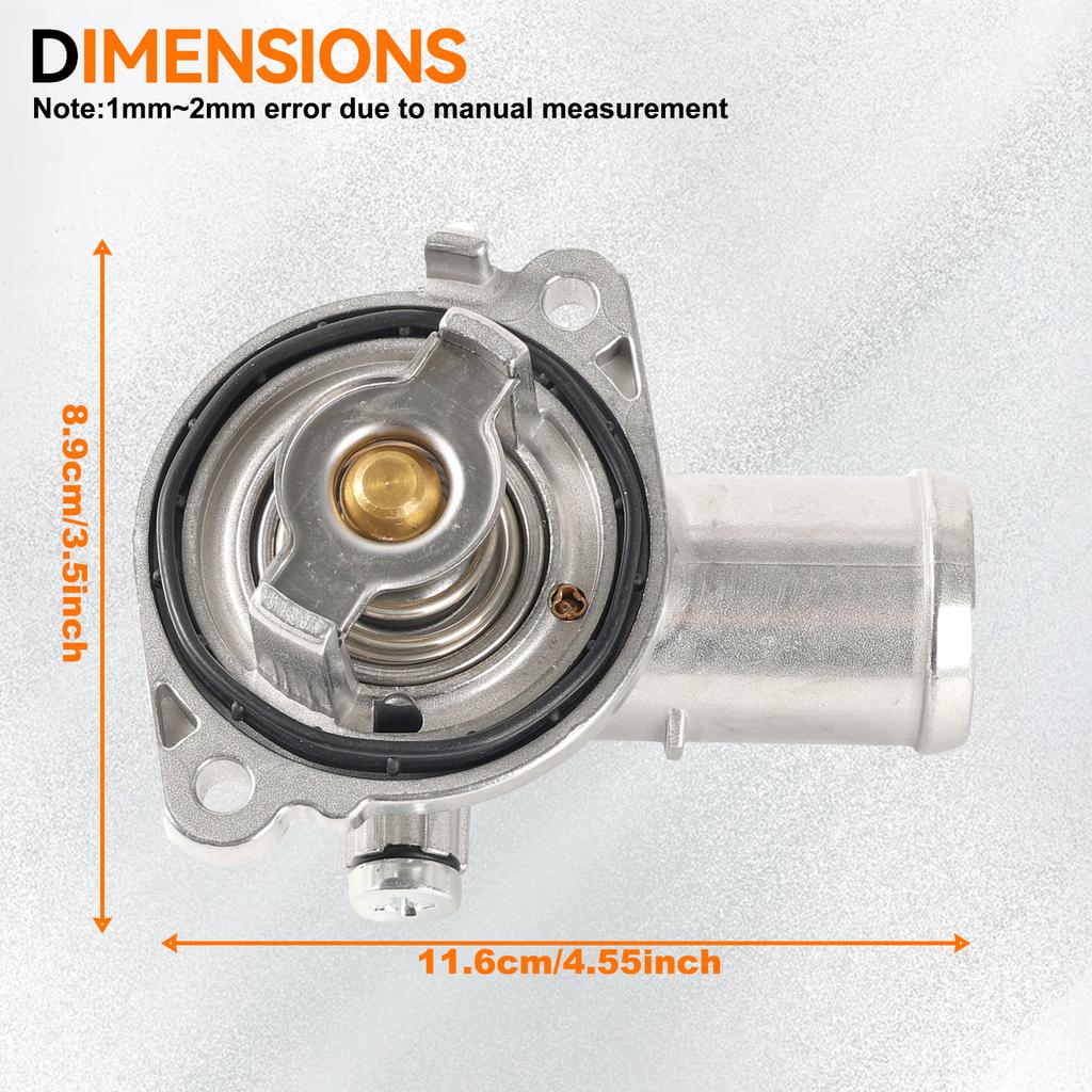 Aluminum Thermostat Housing Assembly 68136754AA 5184570AH 5184570AI For Chrysler Jeep Dodge Journey Grand Carava Avenger 3.6L VW