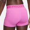 Nike Pro Letter Print High Waist Sports Shorts Women Shorts Playful-Pink FN3141-675