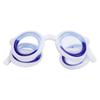 Motion Sickness Glasses Lensless Portable Foldable Relieve Carsickness Anti Nausea Glasses for 3D