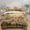 Antique Aubusson Duvet Cover Set King Queen Double Full Twin Single Size Bed Linen Set