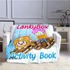 Lankybox Foxy Boxy милое одеяло теплое одеяло с фланцем мягкое и удобное одеяло домашнее дорожное одеяло подкладка для кровати подарок на день рождения