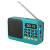 Портативное FM-радио Bluetooth 5.0 Маленький аварийный перезаряжаемый звуковой ящик Мини-винтажный динамик MP3-плеер Поддержка карты TF USB-накопителя