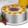 ADJUSTABLE CAKE TIN 20cm RIM FOR CAKES E-8110