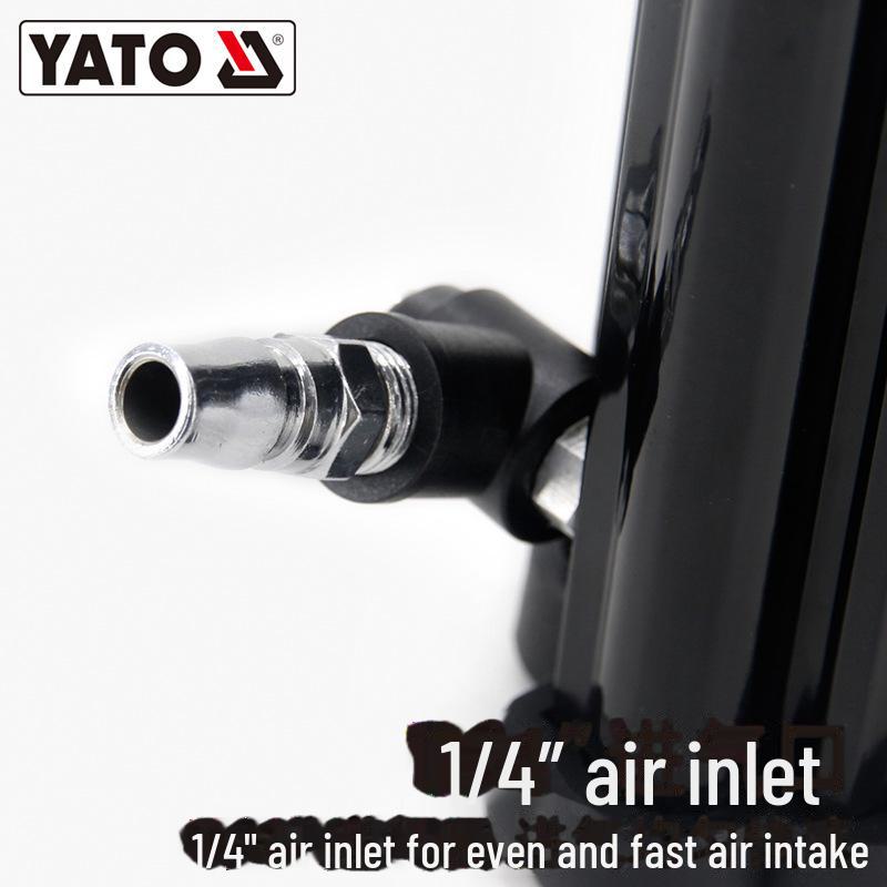 Пневматический заклепочник YATO и инструмент для вытяжной клепки