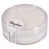 Waxed Seed Beads, 2.6mm, Box 7g, White