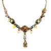 [D3962] - Brown / Turquoise 'Luxor' Designer Necklace