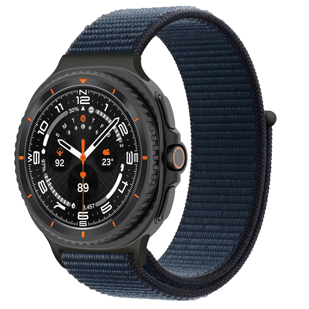 Нейлоновая петля для Samsung Watch 8/8 classic ремешок 40мм 44мм 46мм Аксессуары спортивный эластичный ремень браслет correa Galaxy watch 8 ремешок