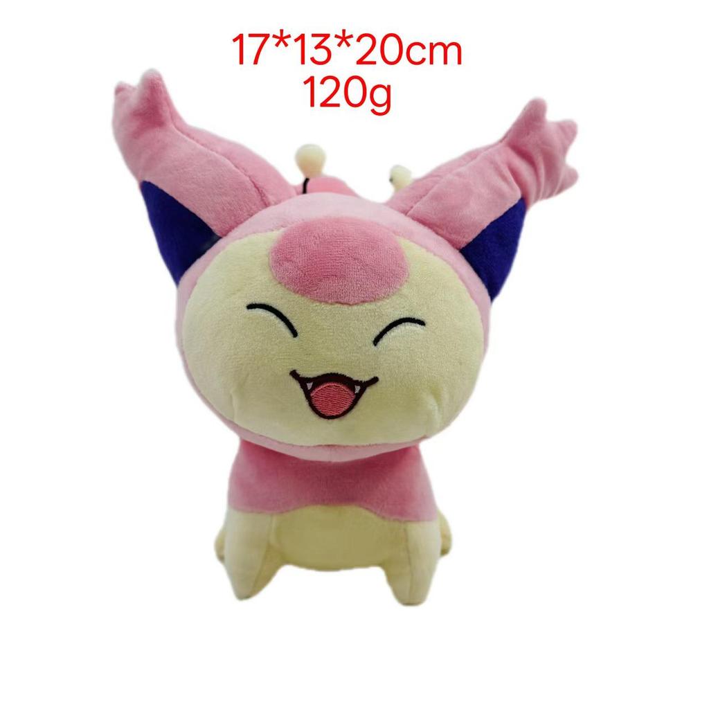 Миниатюрные плюшевые куклы Покемонов: Кэтерпи, Мьюту, Баттерфри, Электабазз, Лапрас