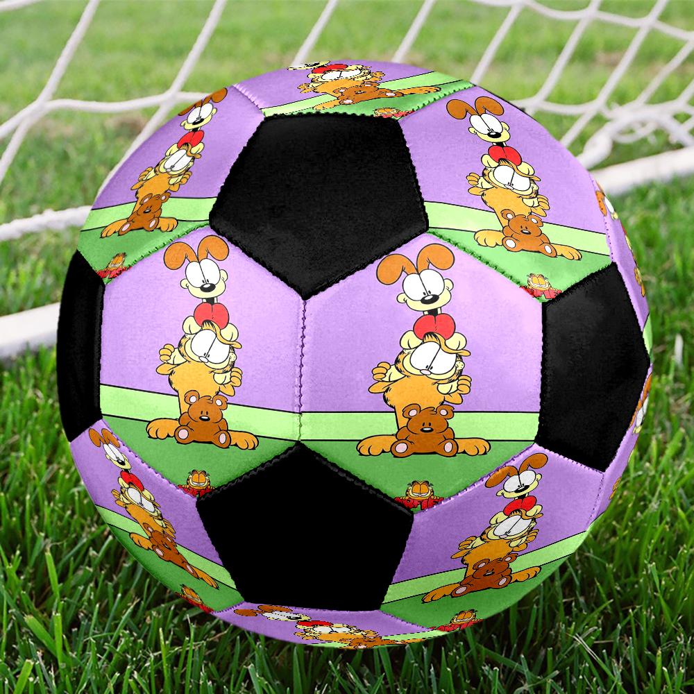 Garfield Theme Size 5 Soccer Ball, Suitable for Both Indoor and Outdoor Matches, a Gift Suitable for Everyone.