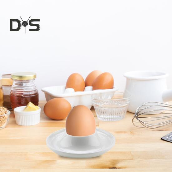 Набор держателей для яиц, небьющийся лоток для яиц, не содержащий бисфенол-А, современный держатель для яиц с защитой от переполнения и подставкой для ложек, компаньон для завтрака на кемпинге или пикнике