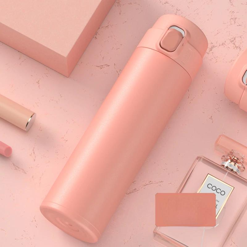 320ml/450ml Stainless Steel Thermos Bottle Portable Vacuum Flask Insulated Water Bottle BPA Free Food Thermos Travel Coffee Mug