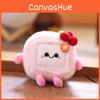 Stinky Plush Tofu Key Chain Bag Pendant Animal Doll Decoration Toy Gift Kids