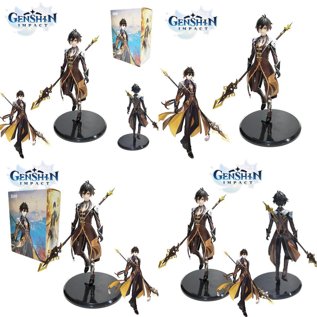 Великолепная фигурка Чжун Ли из Genshin Impact, модель, игрушка, подарок, украшение