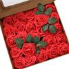 Creative DIY Decor Artificial Foam Roses Faux Rose Arrangement Multiple Color Options Realistic Texture For Wedding Decor